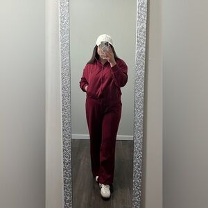 BANGKOK🇹🇭 RL Coords Red Relaxed Fit Track Pants